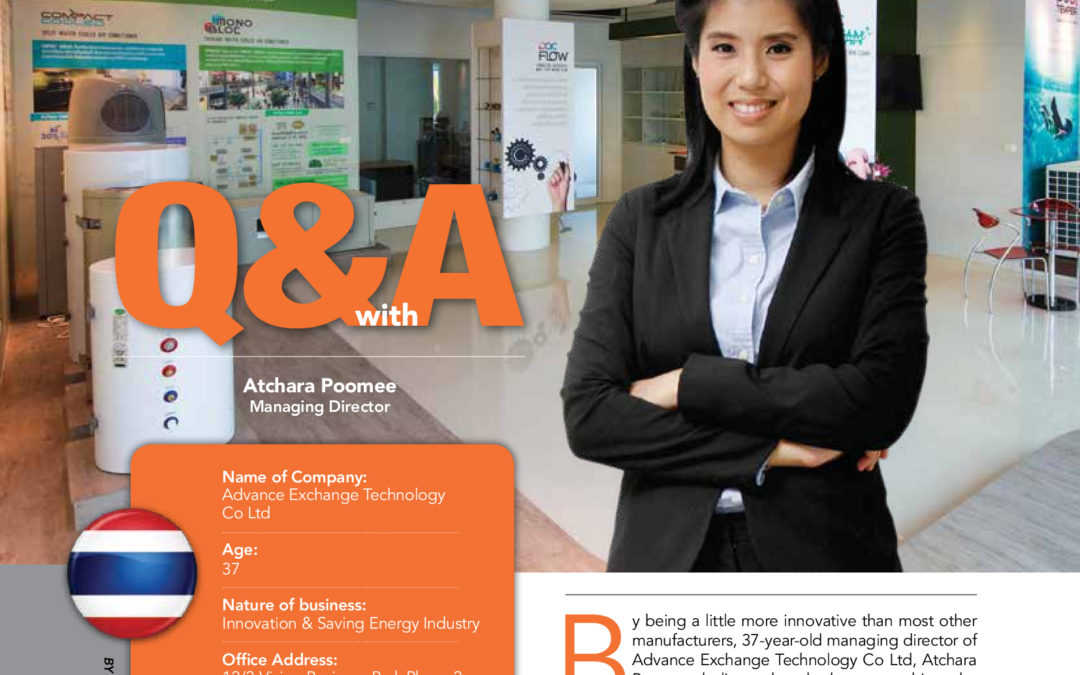 บทสัมภาษณ์คุณอัจฉรา ปู่มีในนิตยสาร Asean Community of Entrepreneurs