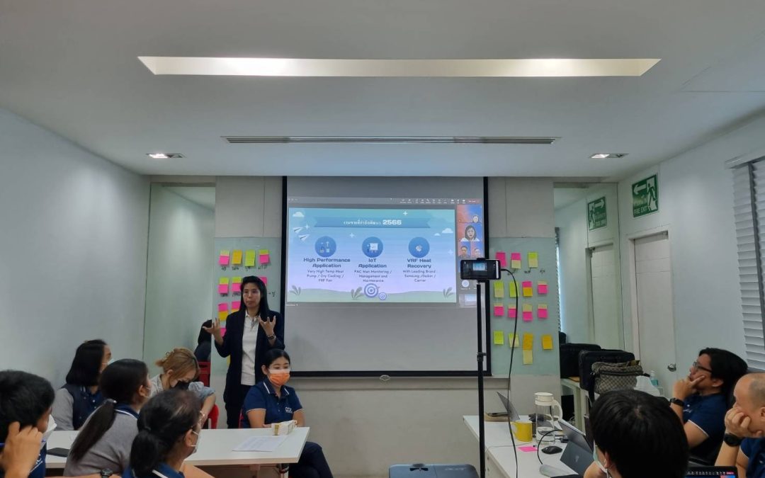 บรรยากาศ Work Shop ของบริษัทในปี 2023